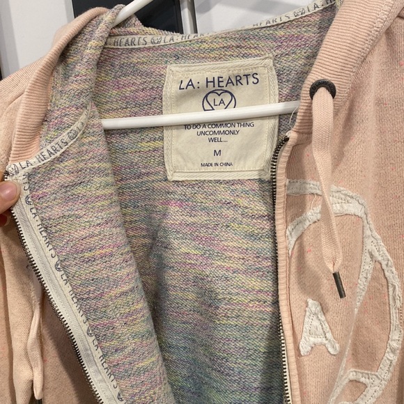 LA hearts zipper hoodie - Picture 4 of 6